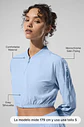 Cortaviento Cropped Breezy Full-Zip - Miniatura 2