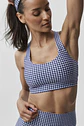 Top Airlift Gingham Sleek Bra - Miniatura 2