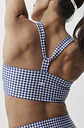 Top Airlift Gingham Sleek Bra - Miniatura 4
