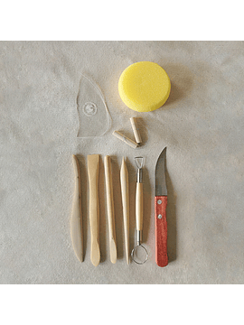 Set herramientas para cerámica