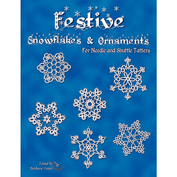 Libro de Frivolité - Festive Snowflakes & Ornaments