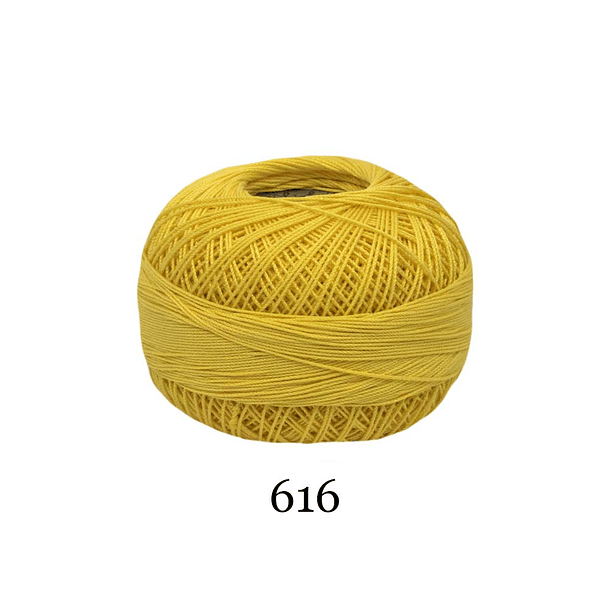 Ovillo lana 25grs. 2 hebras color amarillo