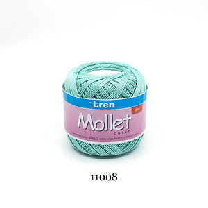 Mollet – Hilo 100% Algodón Pima Mercerizado para Tejido, Frivolité y Manualidades