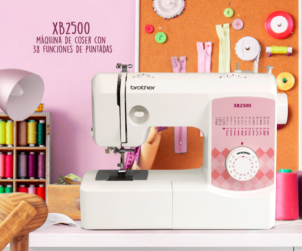 Máquina de Coser Brother XB2500 – Doméstica y para Emprendimientos, 25 Puntadas y Brazo Libre 4
