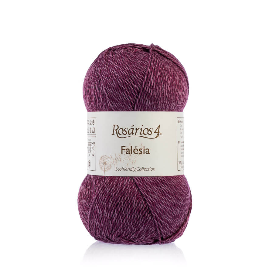 FALÉSIA Rosários4 Chile | Hilo Algodón & Bambú para Tejer |  Ovillo 100g 6