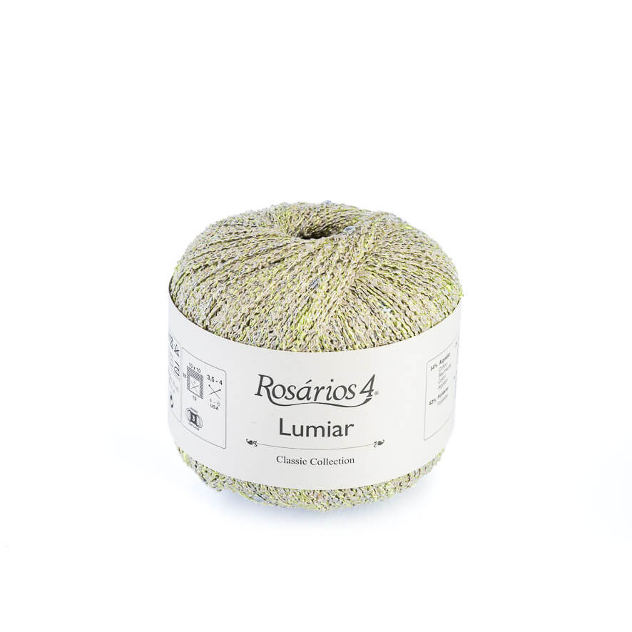 LUMIAR Rosários4 | Hilo Ligero Algodón & Poliester Brillante | Ovillo 50g 6