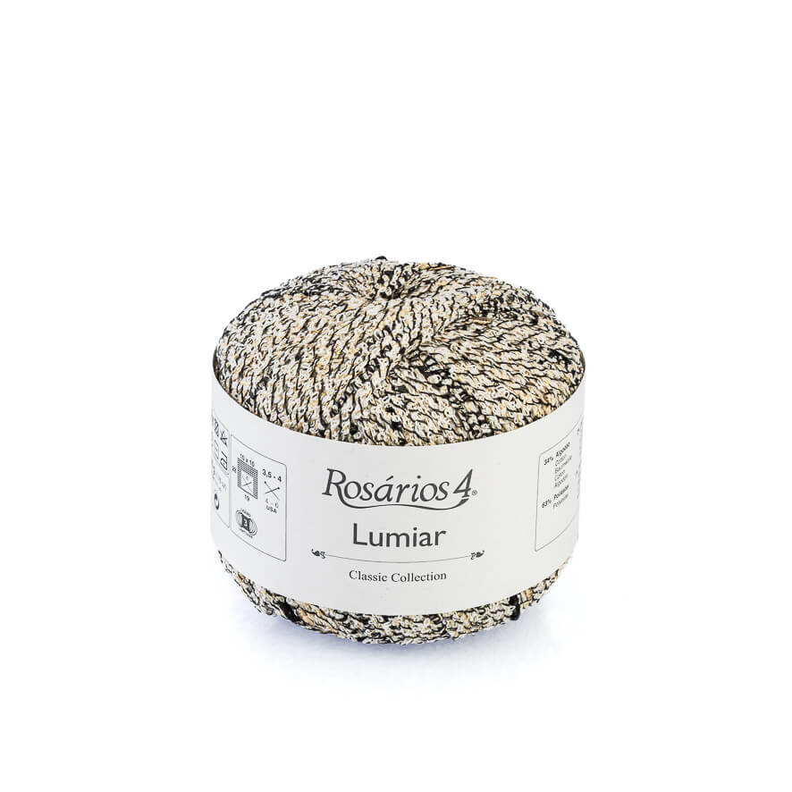 LUMIAR Rosários4 | Hilo Ligero Algodón & Poliester Brillante | Ovillo 50g 4