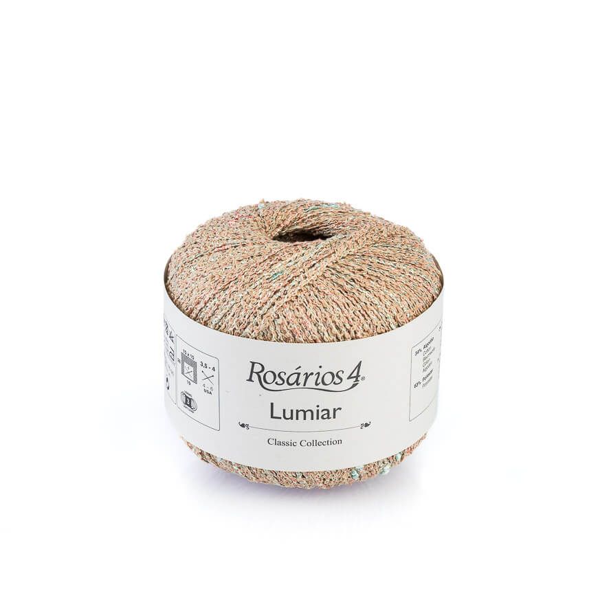 LUMIAR Rosários4 | Hilo Ligero Algodón & Poliester Brillante | Ovillo 50g 5