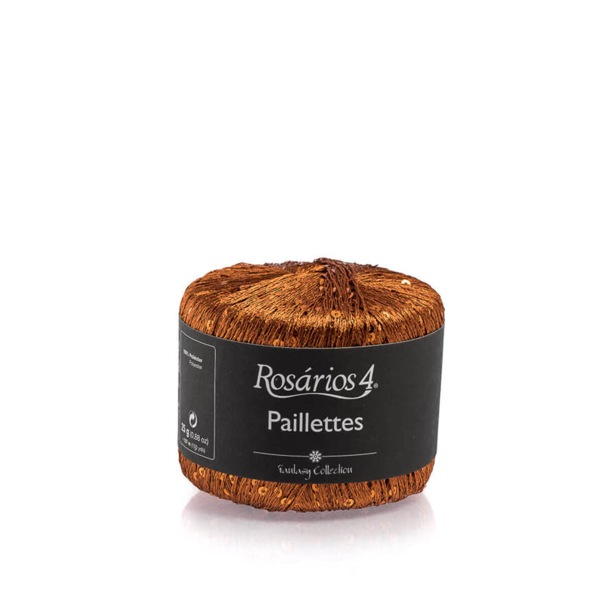 PAILLETTES Rosários4 | Hilo fino con lentejuelas para tejer | Ovillo 25g 5