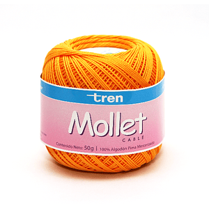 Mollet – Hilo 100% Algodón Pima Mercerizado para Tejido, Frivolité y Manualidades