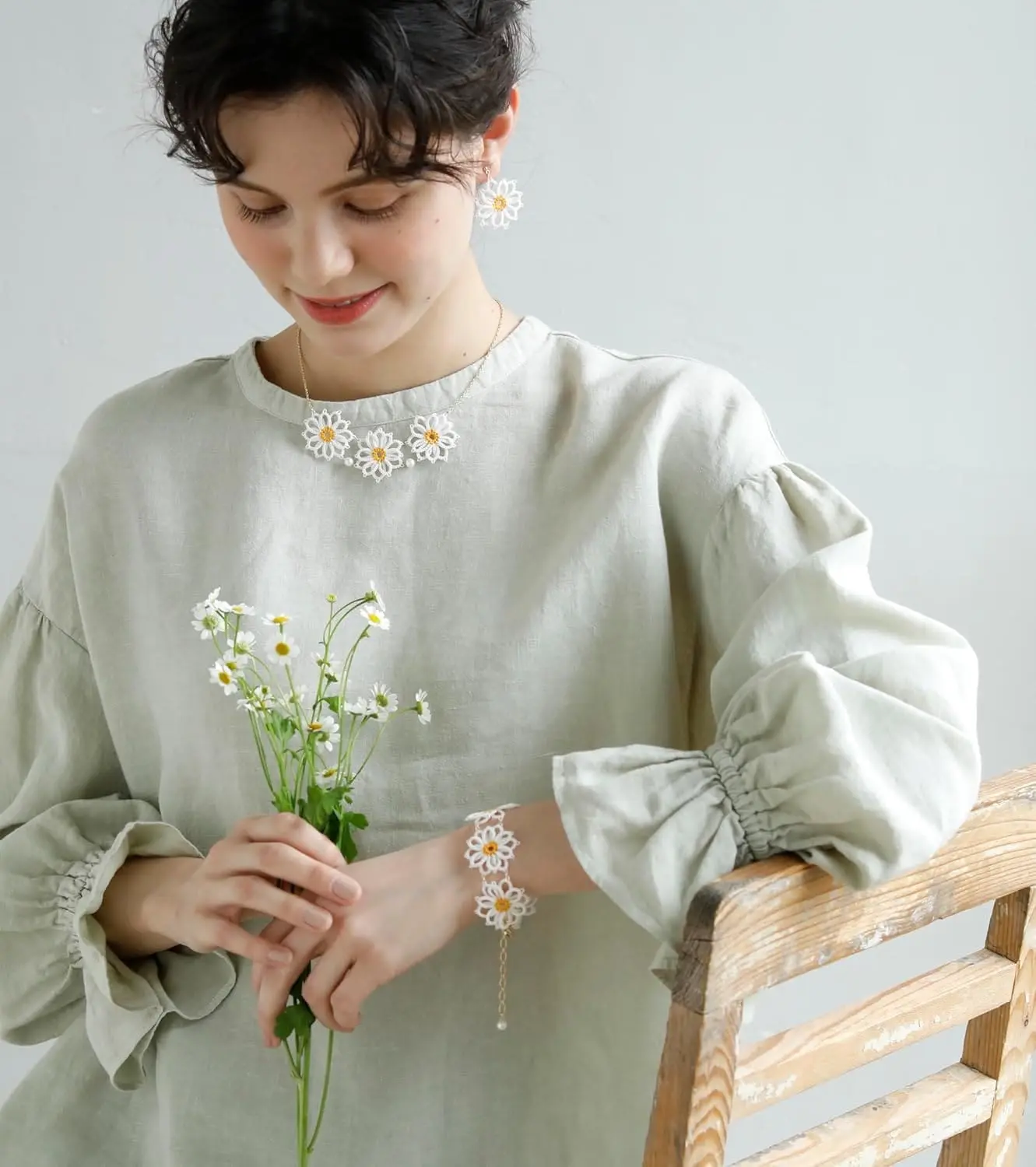 Libro de Frivolité - Connect Tatting Tiny Flower | Takako Eda – 34 Patrones 4