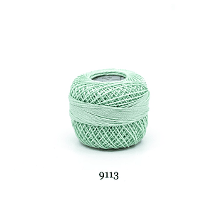 Hilo para Bordar Molino Perlé #8 - Verdes