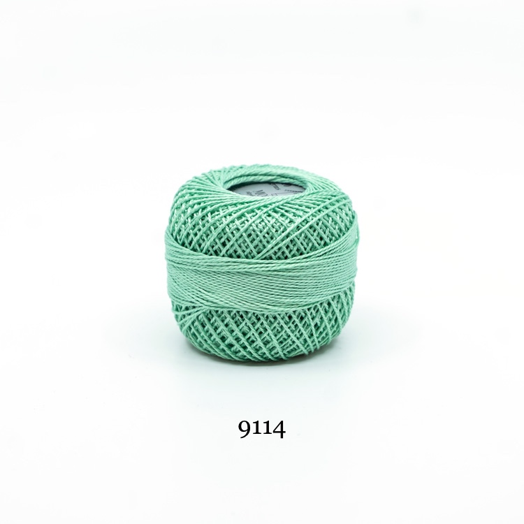 Hilo para Bordar Molino Perlé #8 - Verdes 3