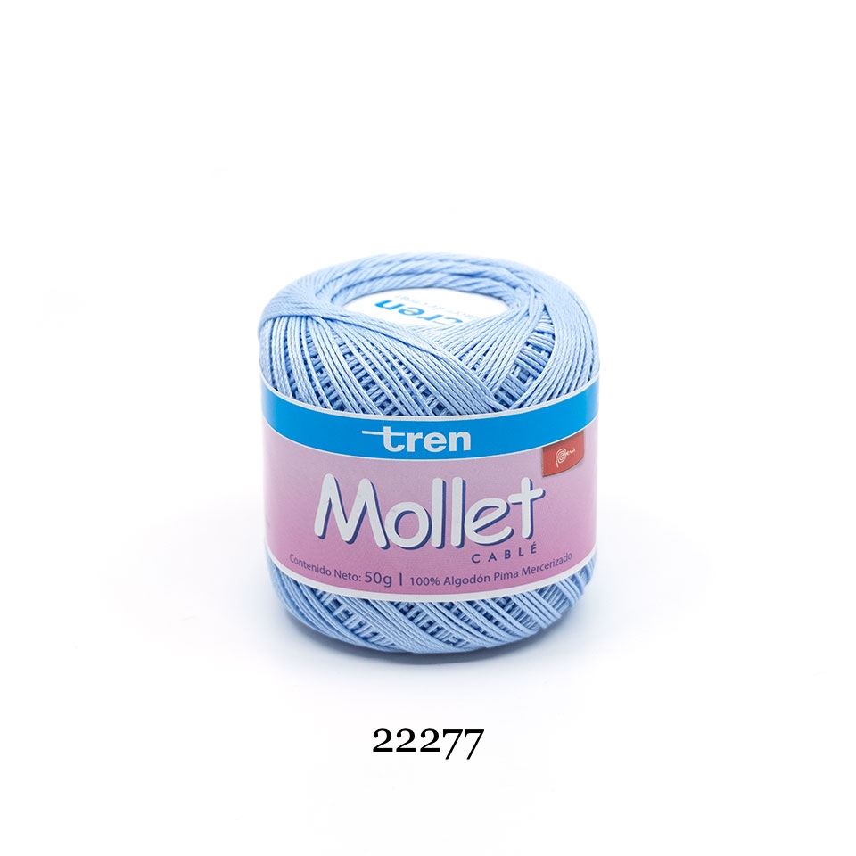 Mollet – Hilo 100% Algodón Pima Mercerizado para Tejido, Frivolité y Manualidades 3
