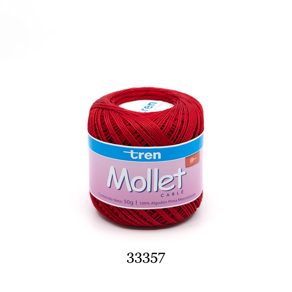 Mollet – Hilo 100% Algodón Pima Mercerizado para Tejido, Frivolité y Manualidades 10