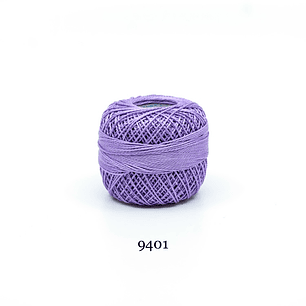 Hilo para Bordar Molino Perlé #8 - Violetas