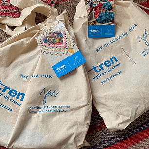 Kit Bordado Creativo - Josefina Allendes