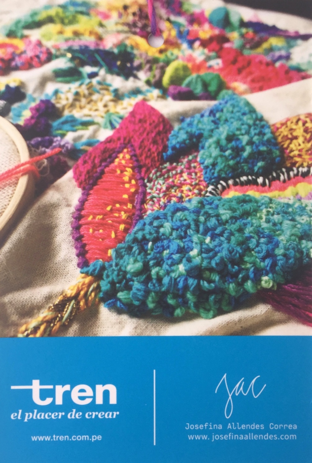 Kit Bordado Creativo - Josefina Allendes 6