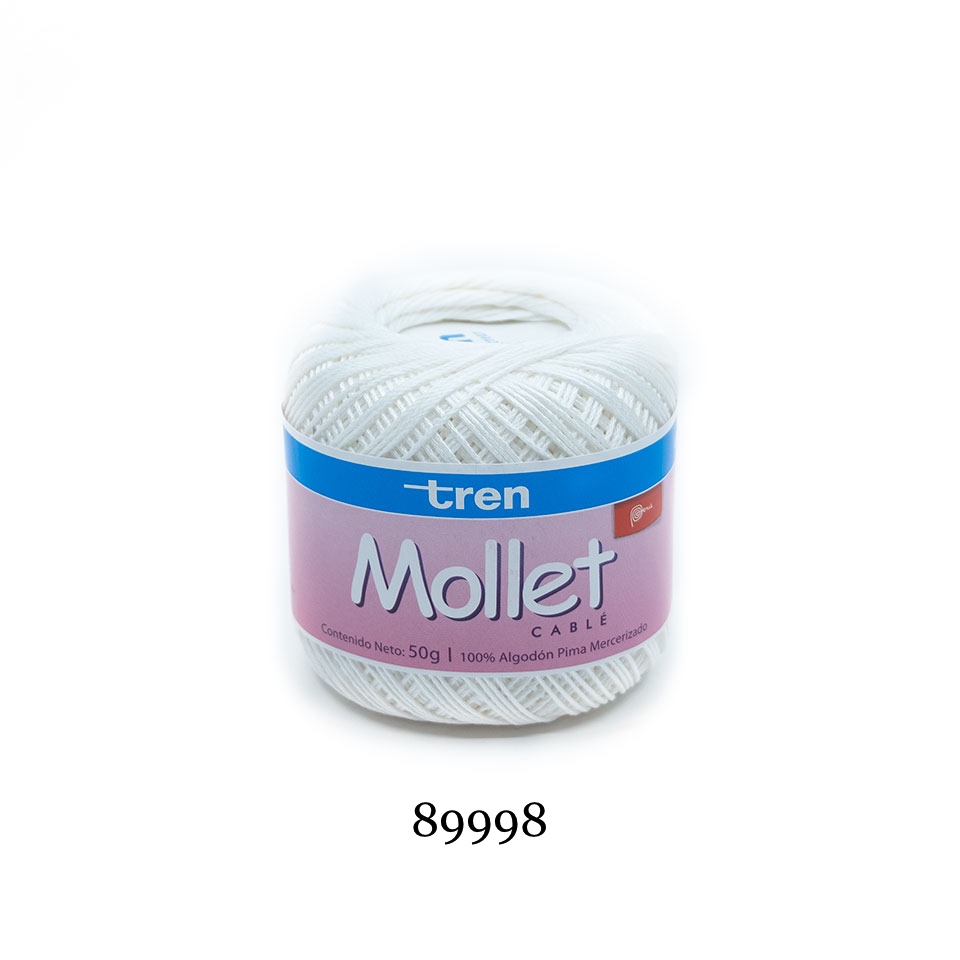 Mollet – Hilo 100% Algodón Pima Mercerizado para Tejido, Frivolité y Manualidades 21