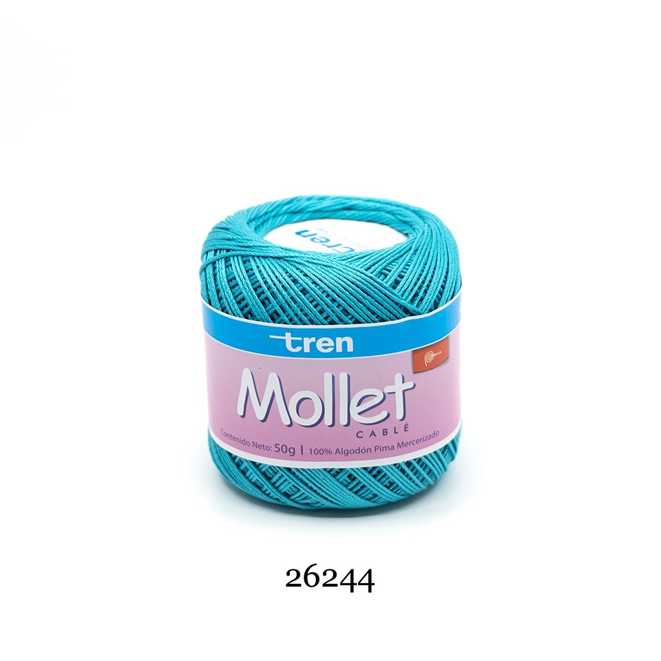 Mollet – Hilo 100% Algodón Pima Mercerizado para Tejido, Frivolité y Manualidades 6