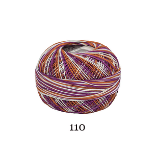 Hilo Lizbeth Nº20 Algodón Egipcio Matizado – Frivolité y Crochet