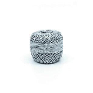 Hilo para Bordar Molino Perlé #8 - Grises y Blancos