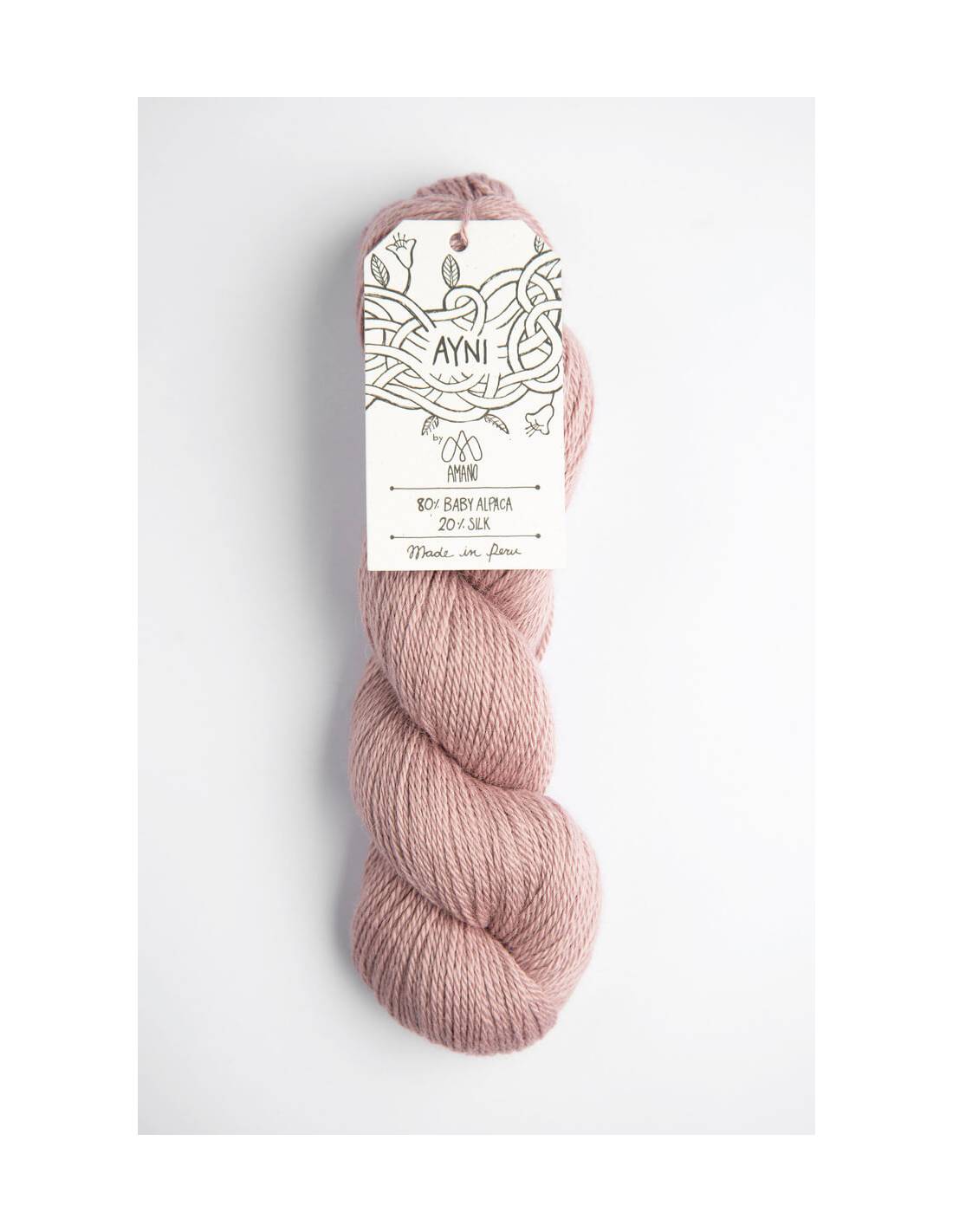 AYNI Amano | Lana Baby Alpaca y Seda para Tejer | Madeja 50g 3
