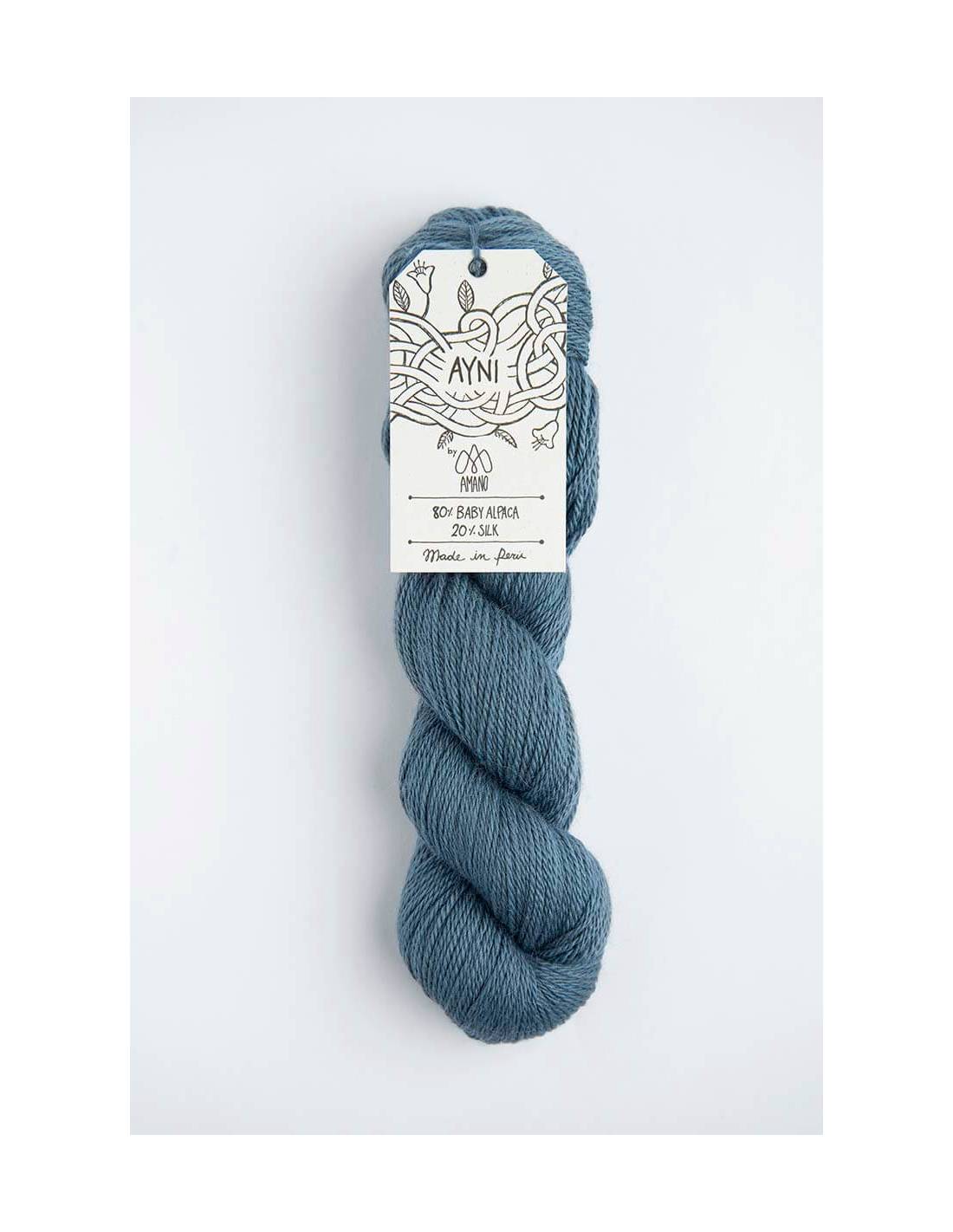AYNI Amano | Lana Baby Alpaca y Seda para Tejer | Madeja 50g 7