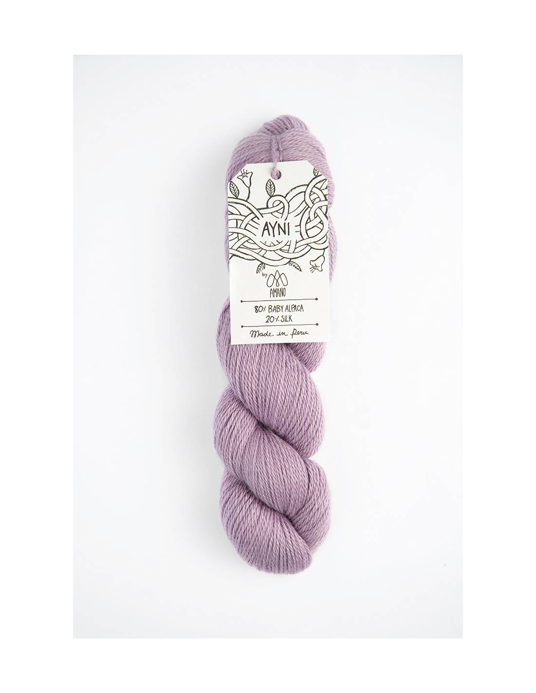 AYNI Amano | Lana Baby Alpaca y Seda para Tejer | Madeja 50g 9