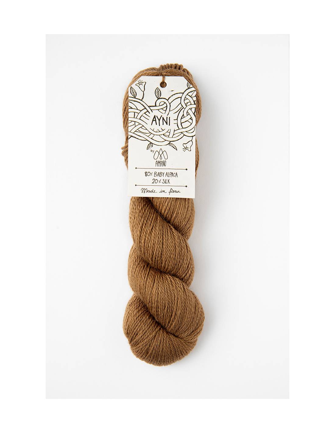 AYNI Amano | Lana Baby Alpaca y Seda para Tejer | Madeja 50g 11