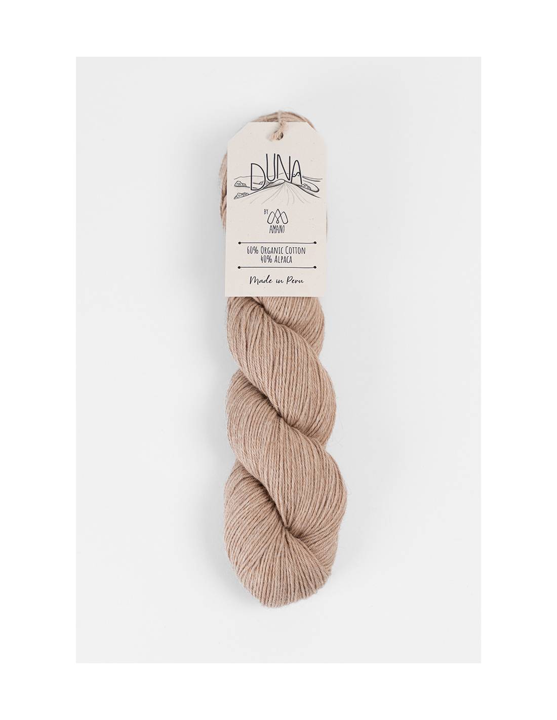 DUNA Amano | Hilo Algodón Orgánico y Alpaca para Tejer | Madeja 50g 7