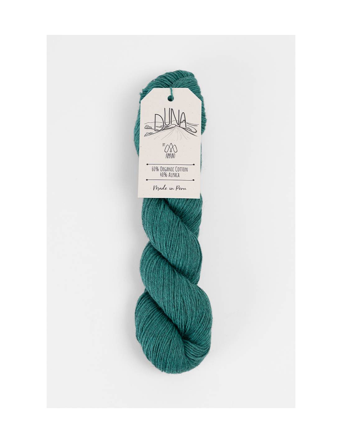 DUNA Amano | Hilo Algodón Orgánico y Alpaca para Tejer | Madeja 50g 17