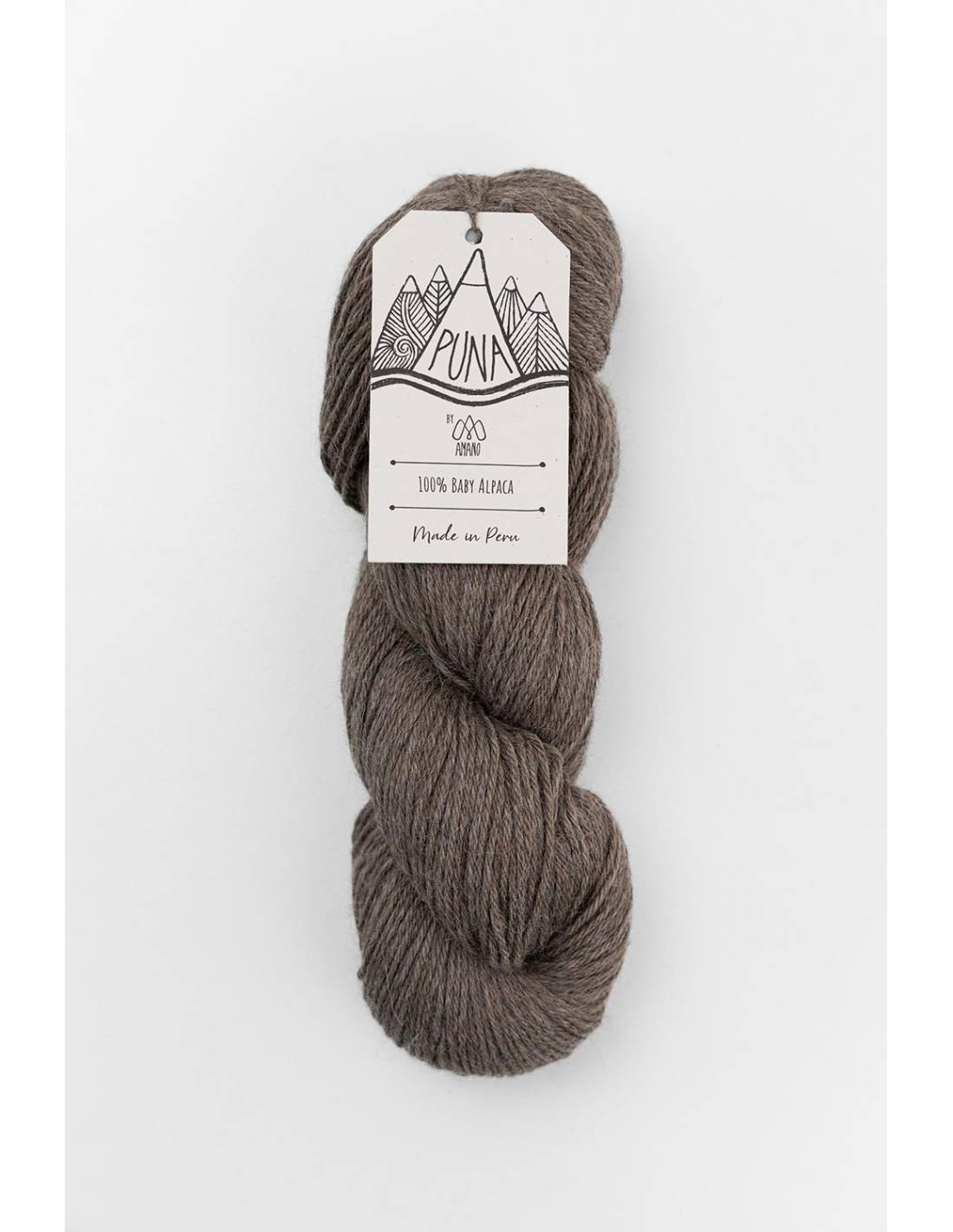 PUNA Amano | Lana Baby Alpaca para Tejer | Madeja 100g Premium 9
