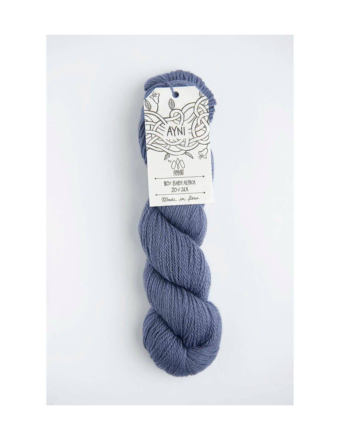 AYNI Amano | Lana Baby Alpaca y Seda para Tejer | Madeja 50g 11