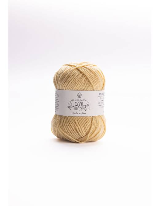 QORI Amano | Lana Merino Fina GOTS para Tejer | Ovillo 50g 2
