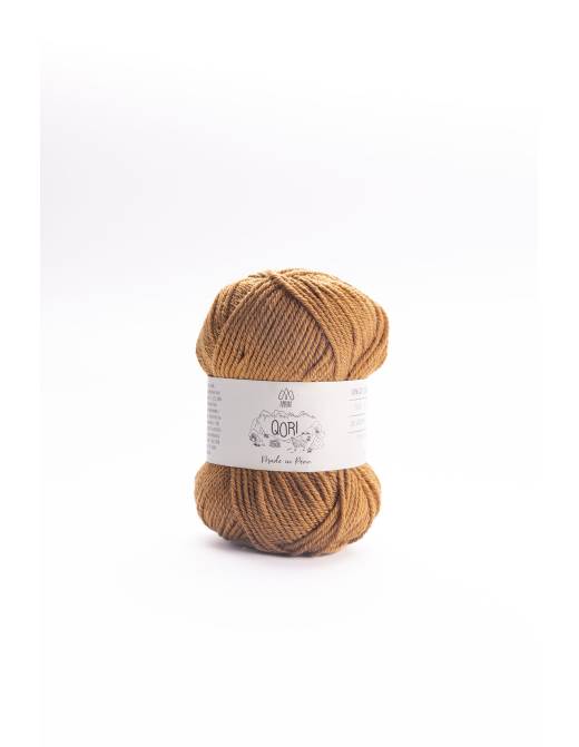 QORI Amano | Lana Merino Fina GOTS para Tejer | Ovillo 50g 4