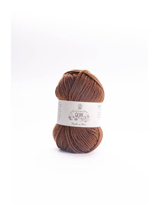 QORI Amano | Lana Merino Fina GOTS para Tejer | Ovillo 50g 5
