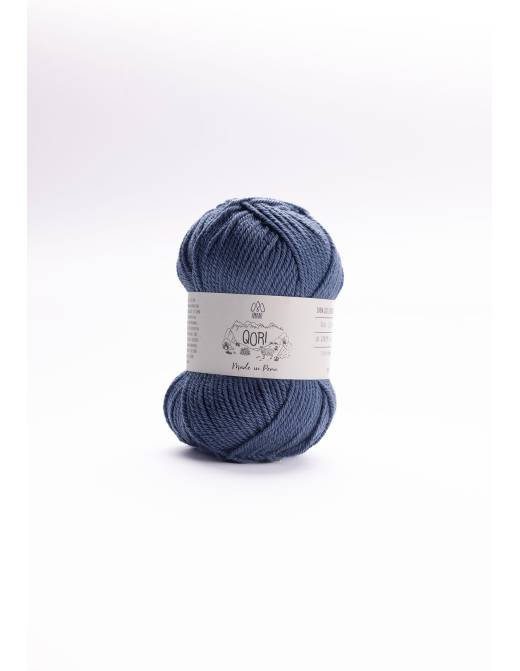 QORI Amano | Lana Merino Fina GOTS para Tejer | Ovillo 50g 9
