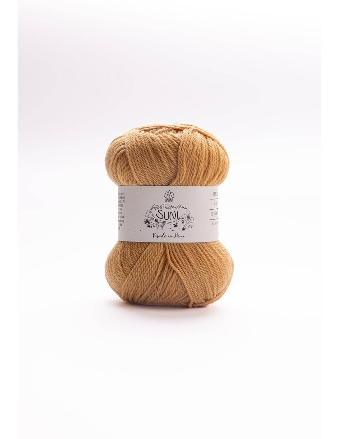 SUNI Amano | Lana Merino Fina GOTS para Tejer | Ovillo 50g 3