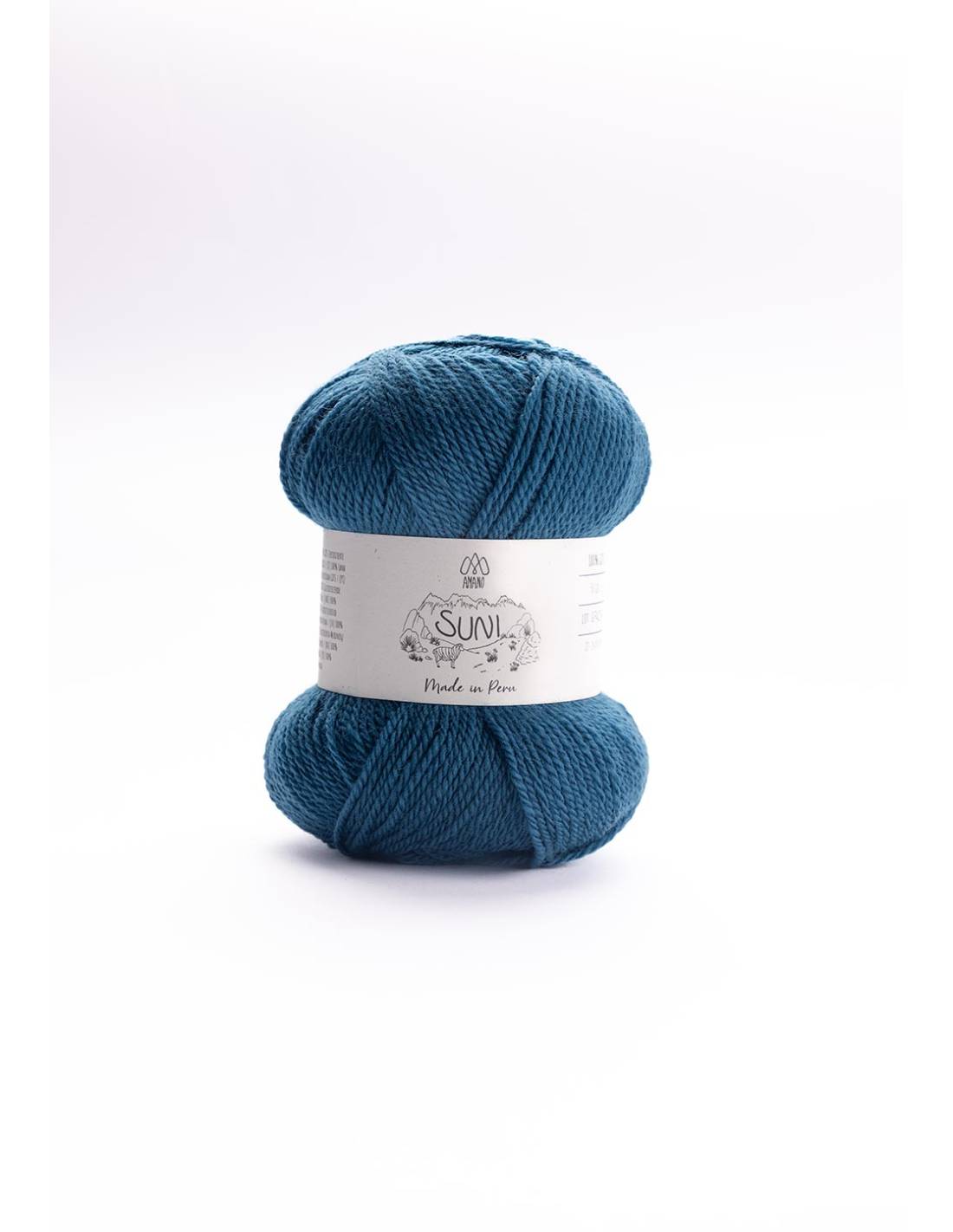 SUNI Amano | Lana Merino Fina GOTS para Tejer | Ovillo 50g 13