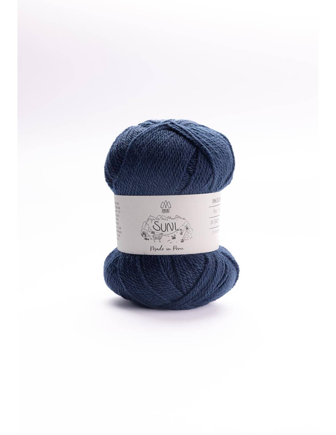 SUNI Amano | Lana Merino Fina GOTS para Tejer | Ovillo 50g 14