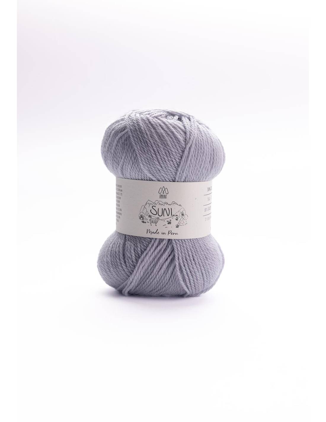 SUNI Amano | Lana Merino Fina GOTS para Tejer | Ovillo 50g 17