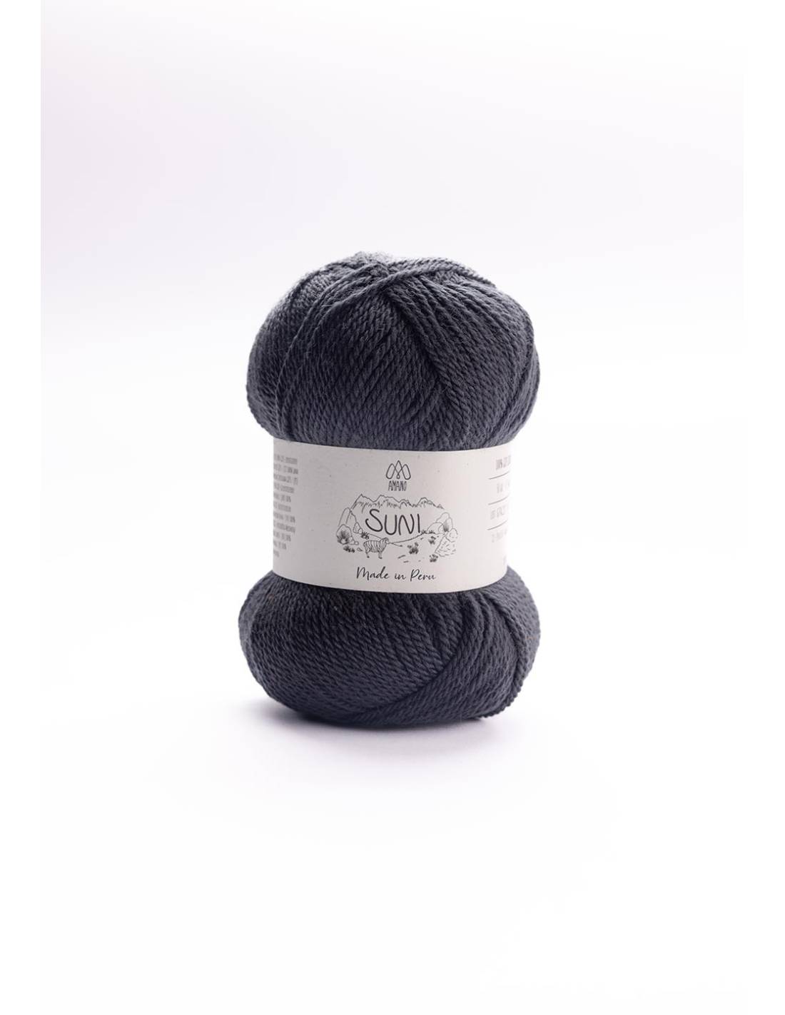 SUNI Amano | Lana Merino Fina GOTS para Tejer | Ovillo 50g 19