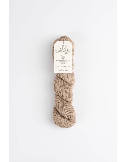 DUNA RAWI Amano | Hilo Algodón Orgánico y Alpaca para Tejer | Madeja 50g 6