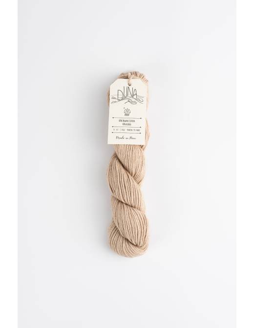 DUNA RAWI Amano | Hilo Algodón Orgánico y Alpaca para Tejer | Madeja 50g 7