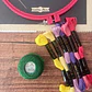 Kit de Bordado Floral Completo | Bastidor Pony + Hilos Tren de Algodón Pima Peruano - thumbnail 5