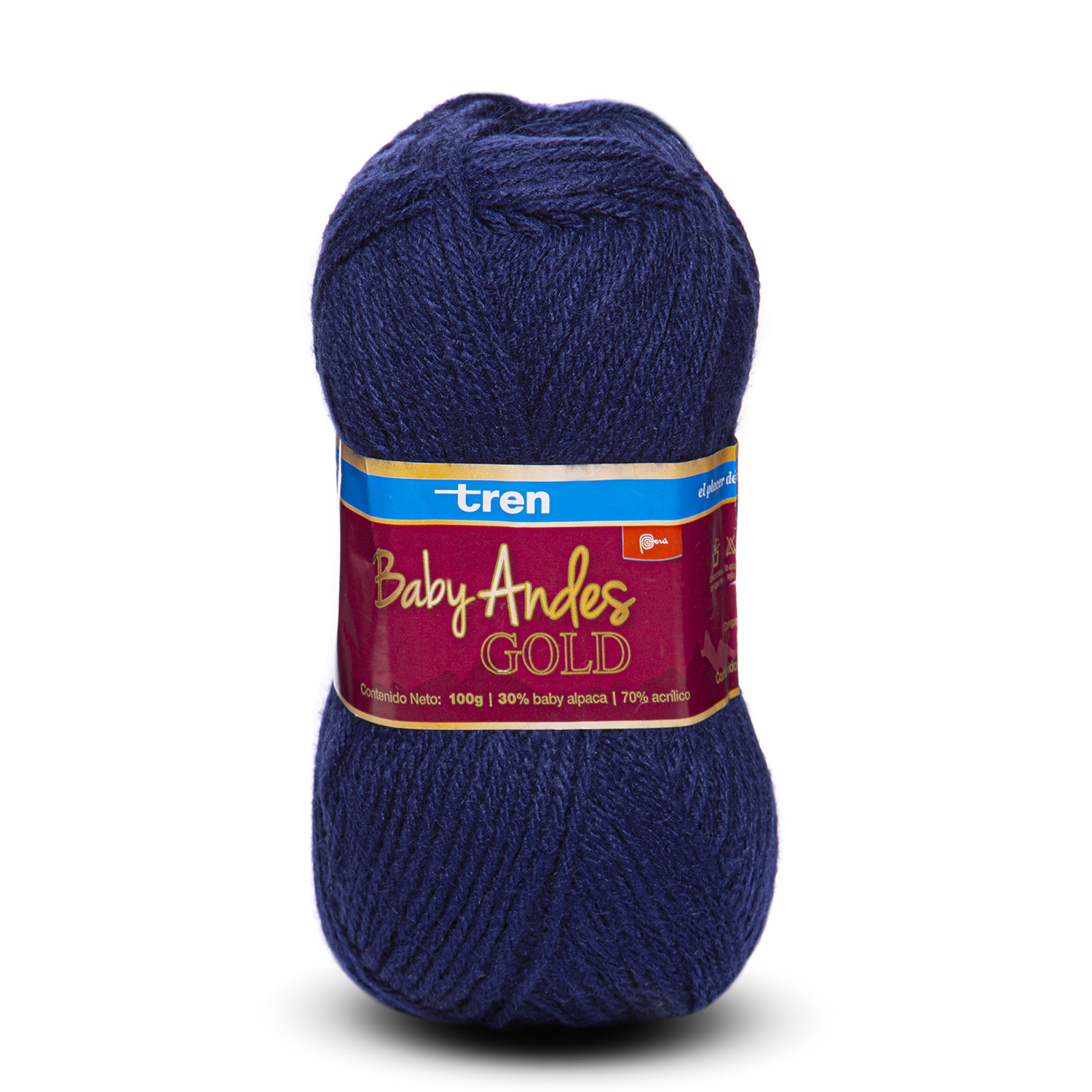 BABY ANDES GOLD Tren 100g | Lana Baby Alpaca y Acrílico para Tejer 1