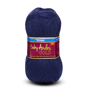 BABY ANDES GOLD Tren 100g | Lana Baby Alpaca y Acrílico para Tejer