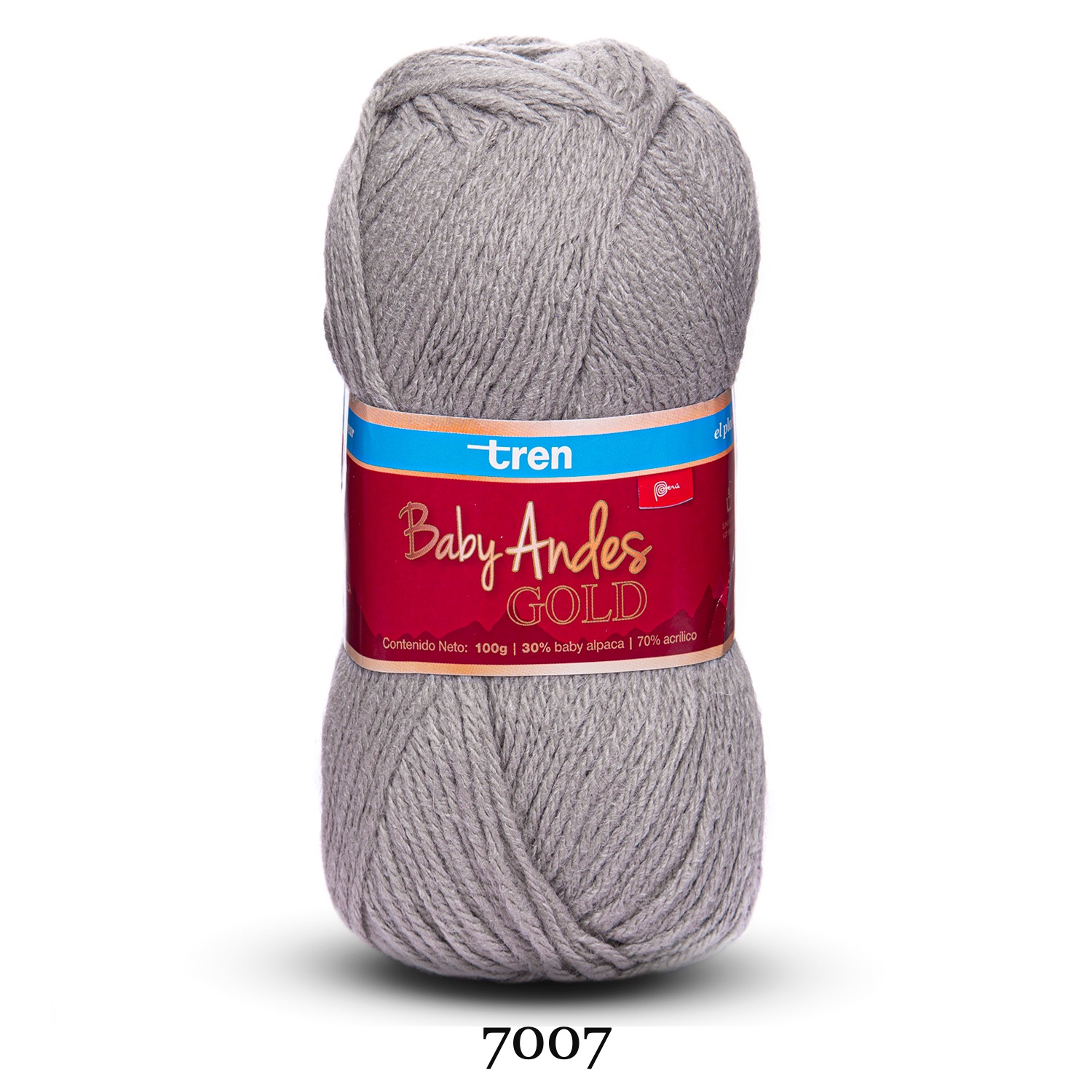 BABY ANDES GOLD Tren 100g | Lana Baby Alpaca y Acrílico para Tejer 9