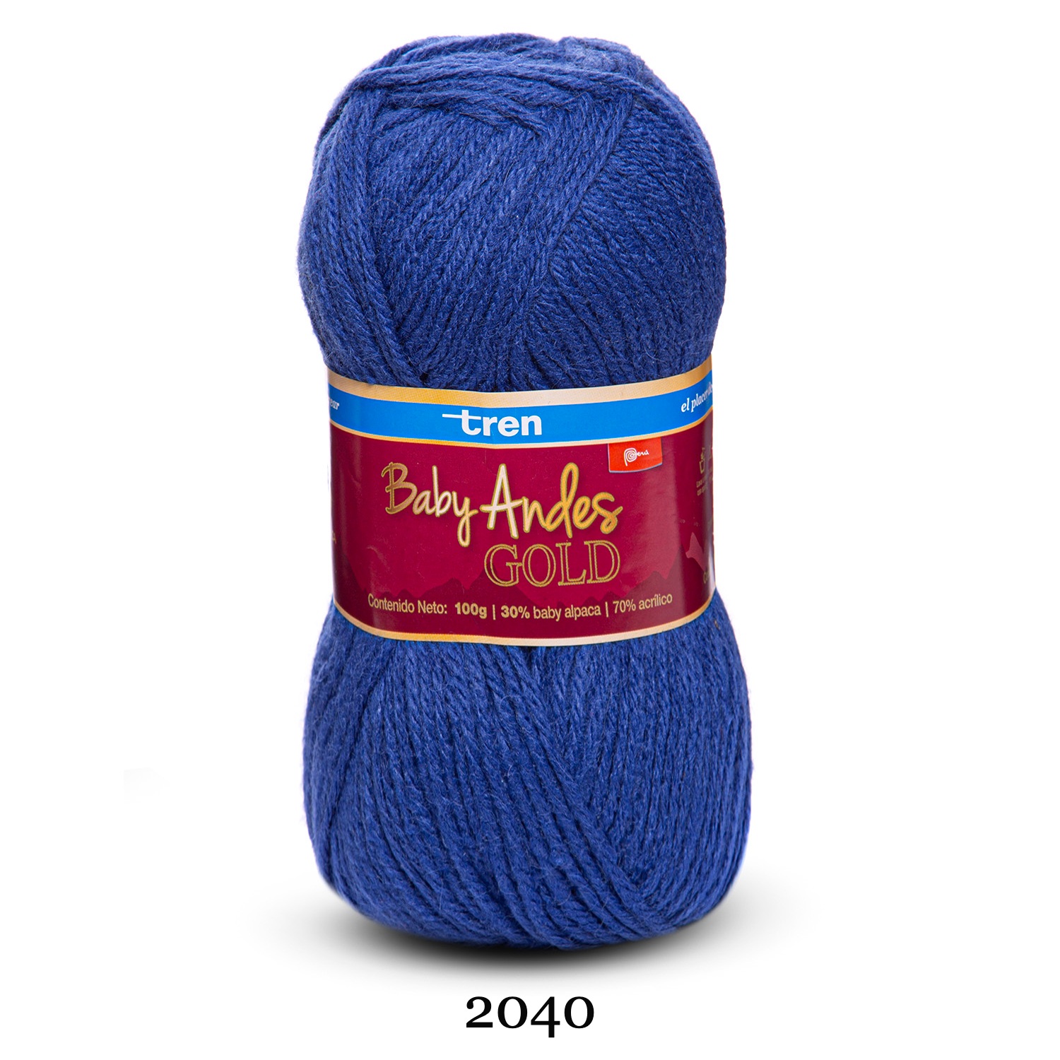 BABY ANDES GOLD Tren 100g | Lana Baby Alpaca y Acrílico para Tejer 5